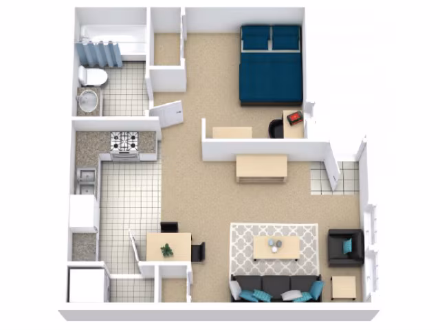 Unit Private Private floor plan